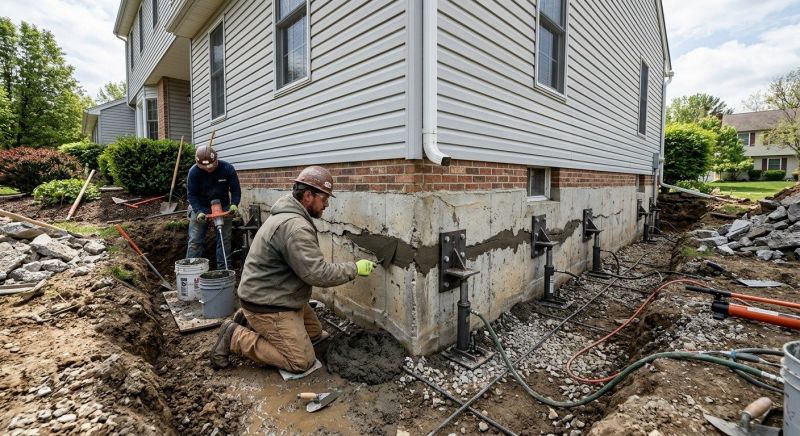 Basement Foundation Repair in Rocky Point, NC