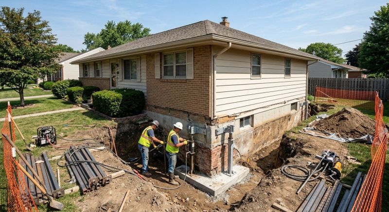 Building Foundation Repair in Pender County, NC