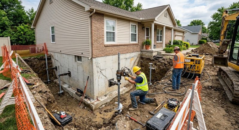 Building Foundation Repair in Wrightsville Beach, NC