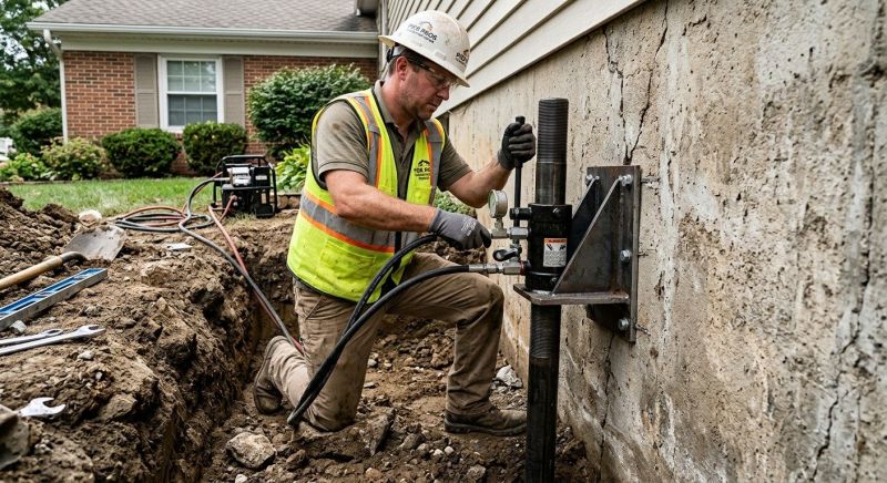 Concrete Foundation Leveling in Hampstead, NC