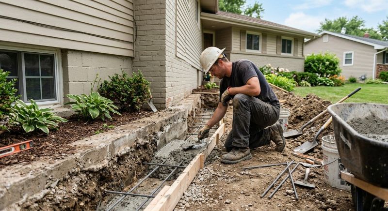 Concrete Foundation Repair in Holly Ridge, NC