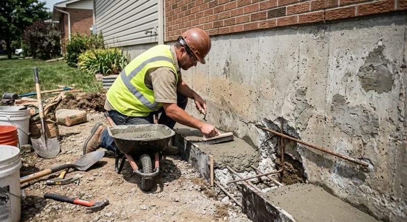 Concrete Foundation Repair in New Hanover County, NC