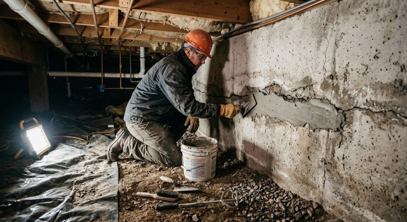 Concrete Foundation Repair in Pender County, NC