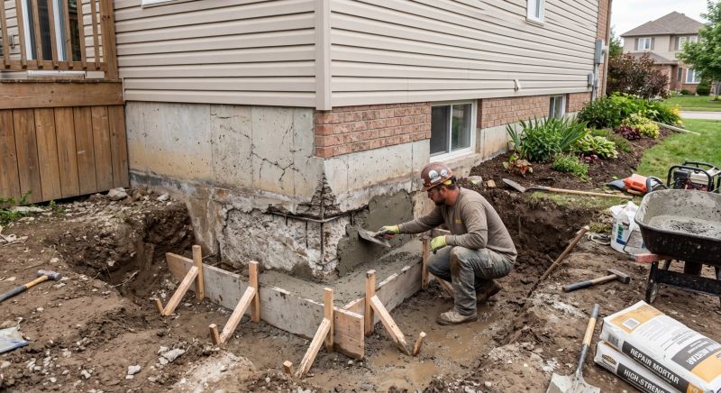 Concrete Foundation Repair in Pender County, NC