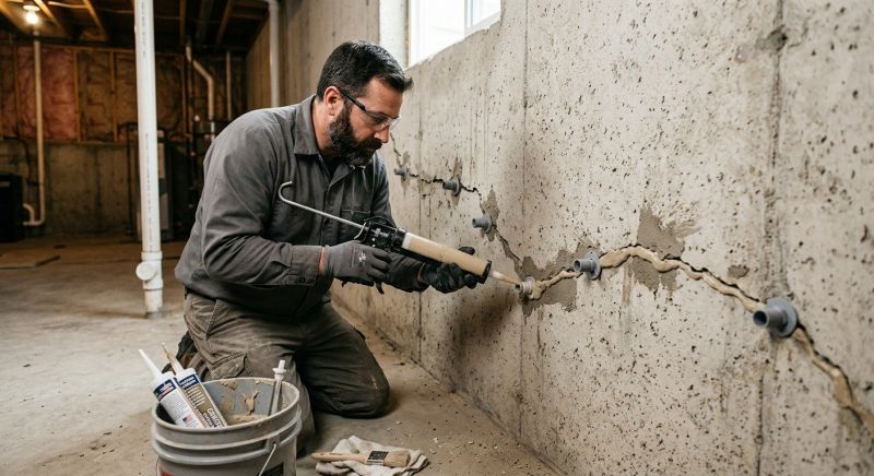 Cracked Foundation Repair in Burgaw, NC