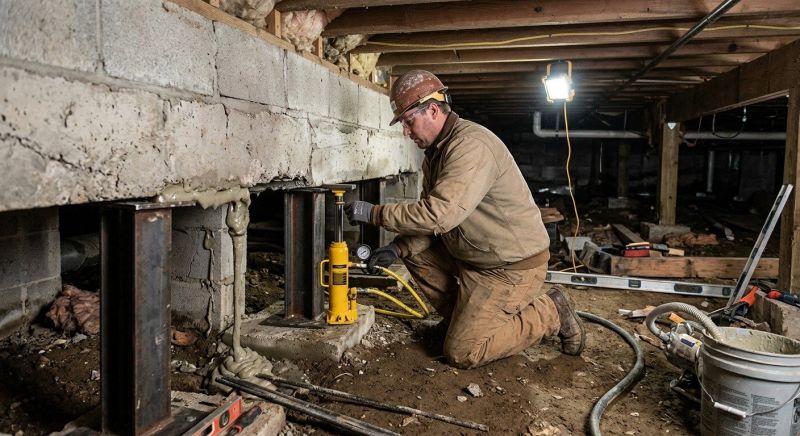Crawlspace Foundation Repair in New Hanover County, NC