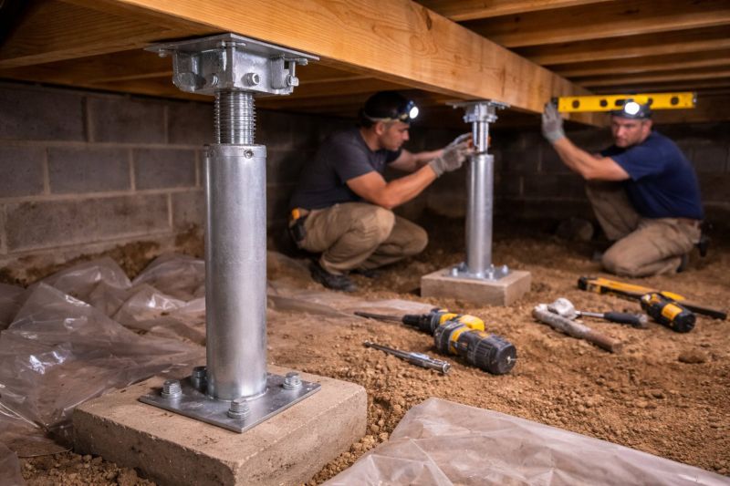 Crawlspace Structural Repair in Hampstead, NC