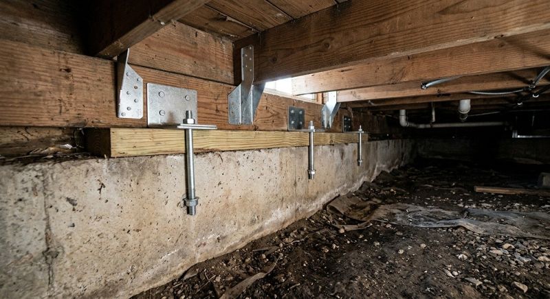 Crawlspace Structural Repair in Hampstead, NC