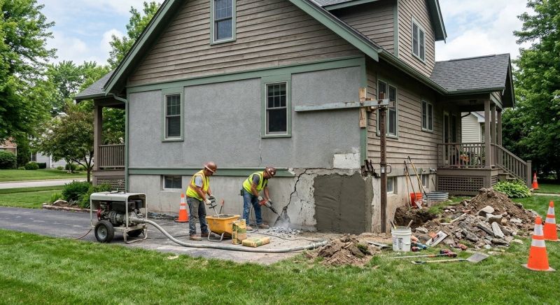 Emergency Foundation Repair in Hampstead, NC