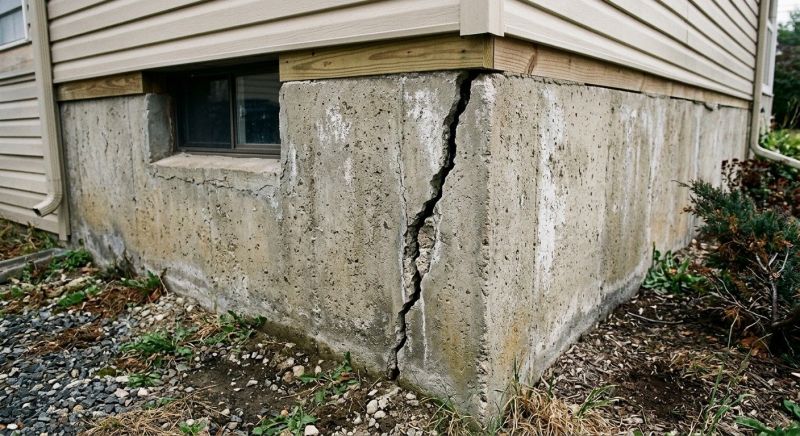 Foundation Crack Repair in New Hanover County, NC