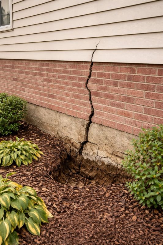 Foundation Crack Repair in Pender County, NC