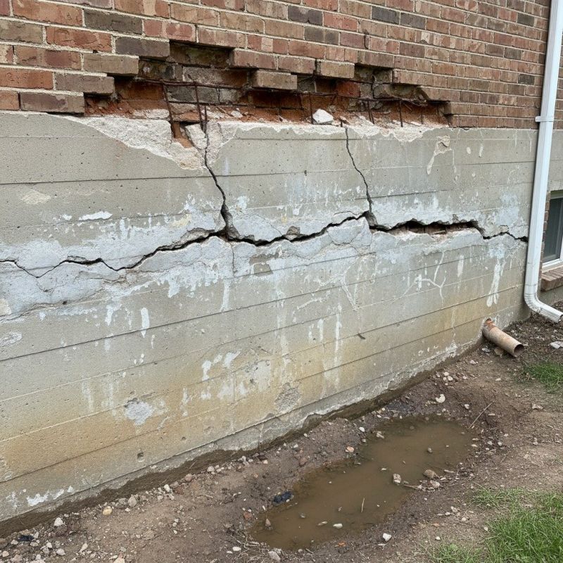 Foundation Crack Repair in Rocky Point, NC