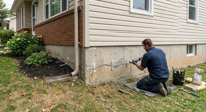 Foundation Cracks Repair in Hampstead, NC