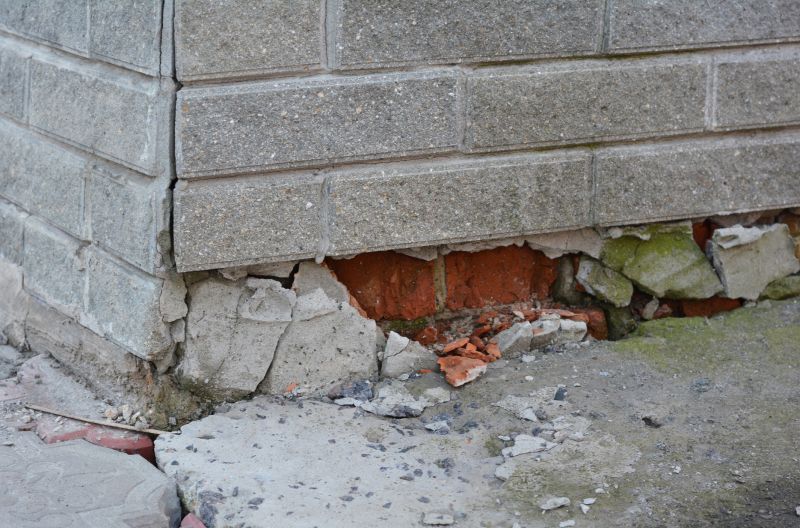 Foundation Damage Repair in Holly Ridge, NC