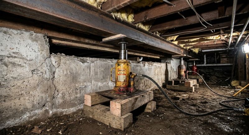 Foundation Jacking in Burgaw, NC