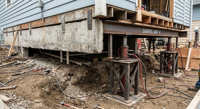 Foundation Jacking in Hampstead, NC