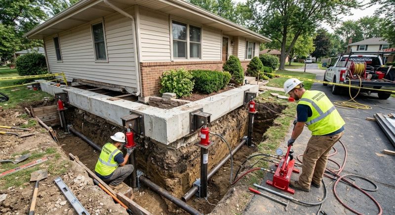 Foundation Jacking in Rocky Point, NC