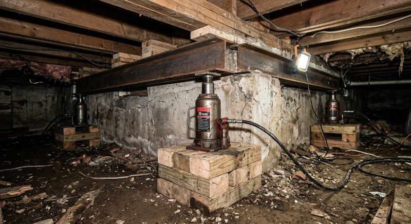 Foundation Jacking in Rocky Point, NC