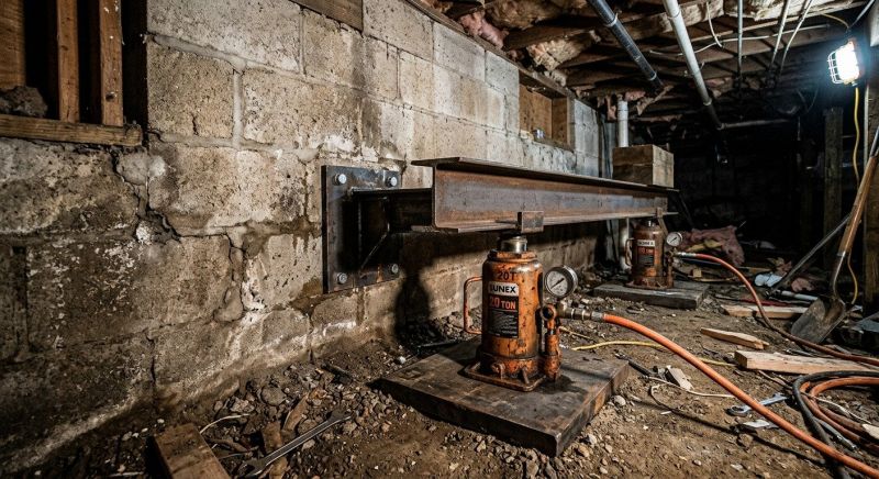 Foundation Jacking in Wilmington, NC