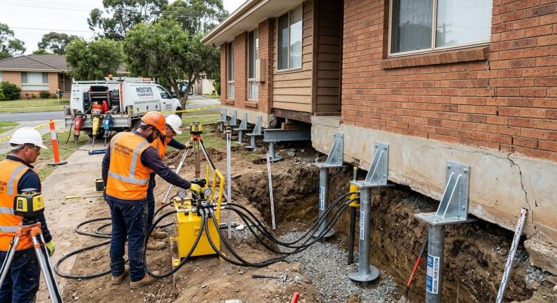 Foundation Jacking in Wrightsville Beach, NC