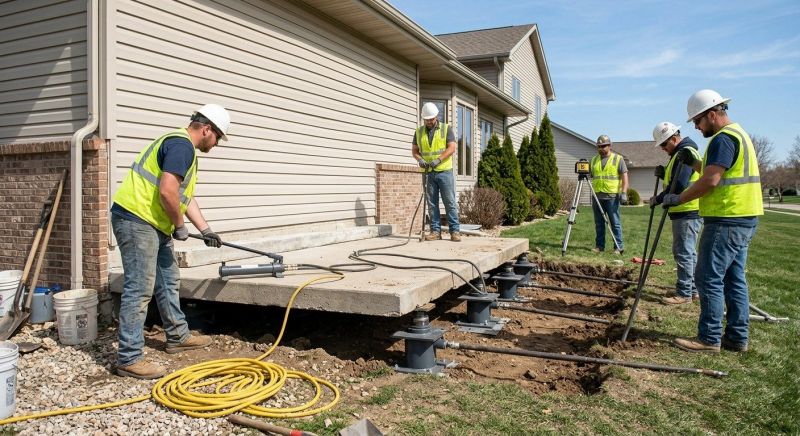 Foundation Lifting in Holly Ridge, NC
