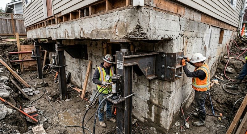 Foundation Lifting in Hampstead, NC