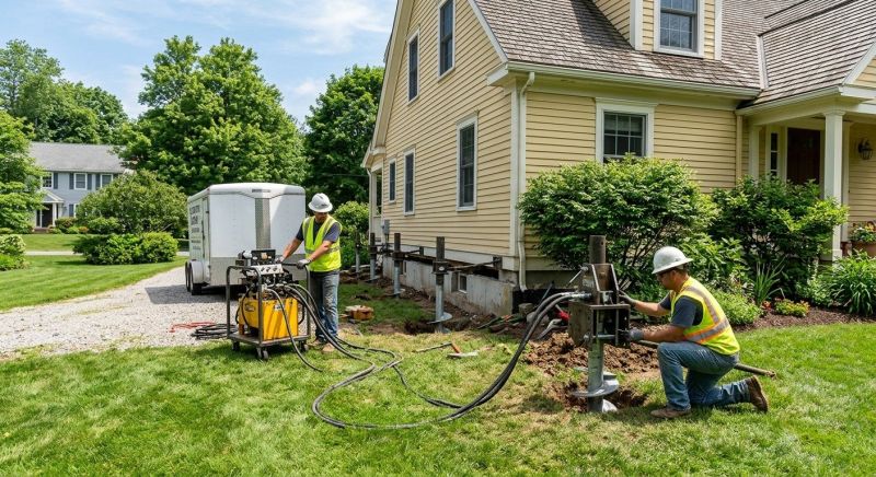 Foundation Lifting in Pender County, NC
