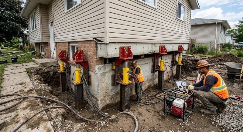 Foundation Lifting in Wrightsville Beach, NC
