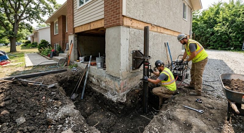 Foundation Pier Repair in Hampstead, NC