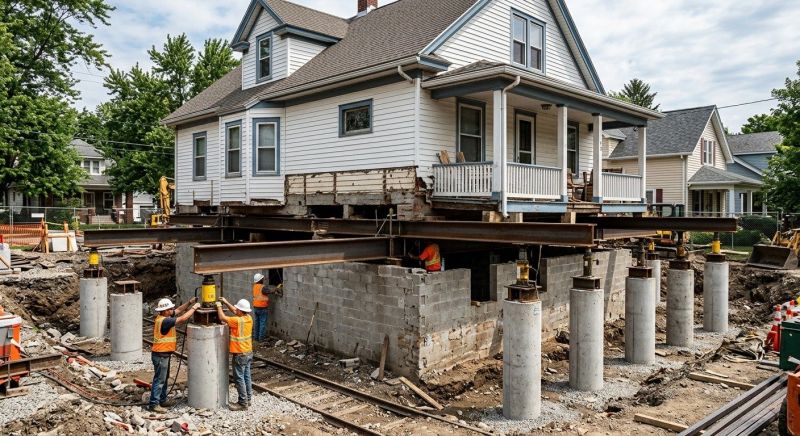 Foundation Raising in New Hanover County, NC