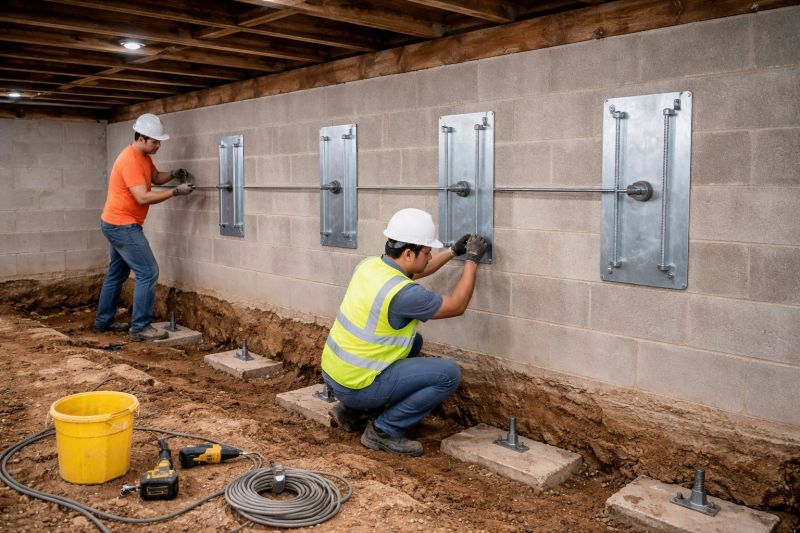 Foundation Stabilizing in Holly Ridge, NC