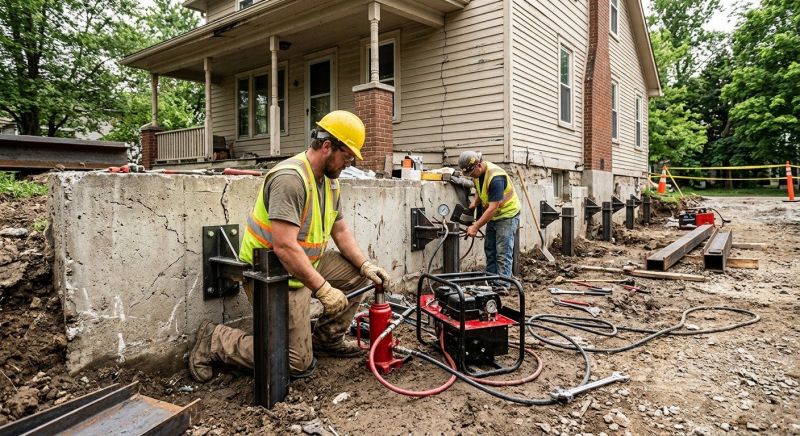 Foundation Stabilizing in Hampstead, NC