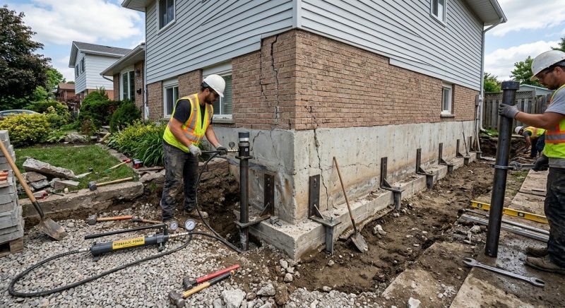 Foundation Stabilizing in Pender County, NC
