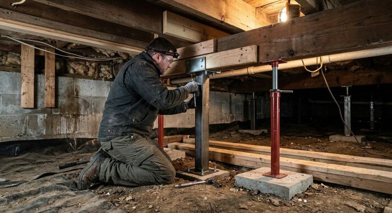 Foundation Structural Repair in Burgaw, NC