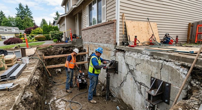 Foundation Structural Repair in New Hanover County, NC