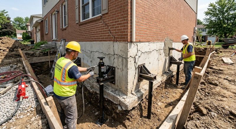Foundation Structural Repair in Sneads Ferry, NC