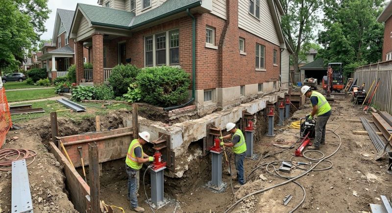 Foundation Underpinning in Hampstead, NC