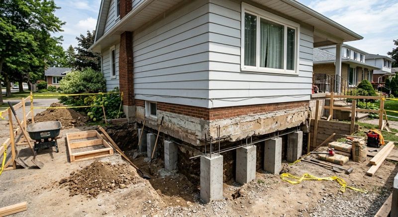 Foundation Underpinning in Hampstead, NC