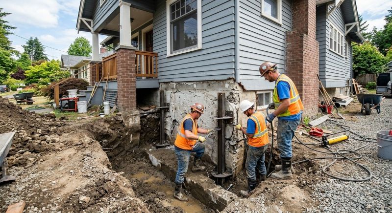 Home Foundation Repair in Holly Ridge, NC