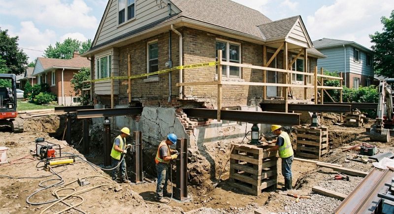 House Foundation Repair in Wilmington, NC