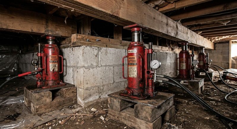 House Settling Repair in Hampstead, NC