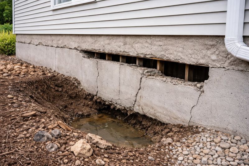 Leaking Foundation Repair in Hampstead, NC