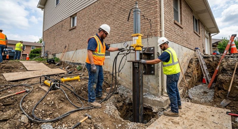 Settling Foundation Service in Rocky Point, NC