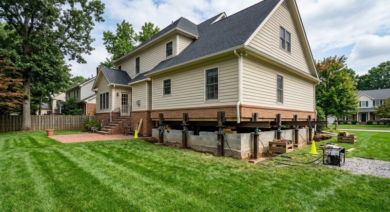 Settling Foundation Service in Rocky Point, NC