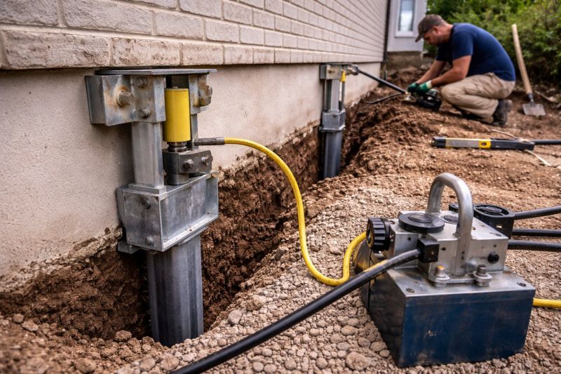 Sinking Foundation Repair in Rocky Point, NC