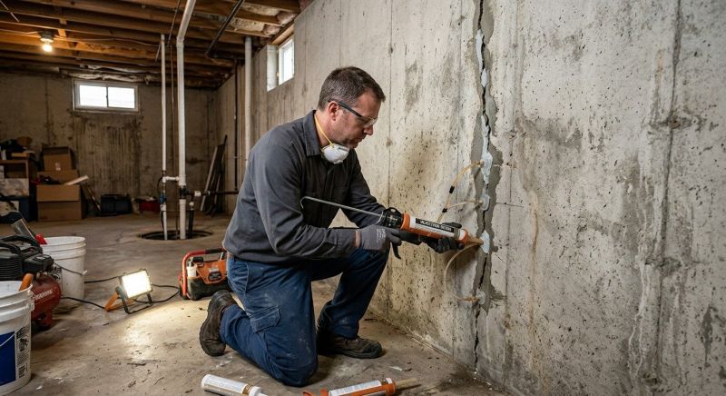 Structural Crack Repair in Hampstead, NC