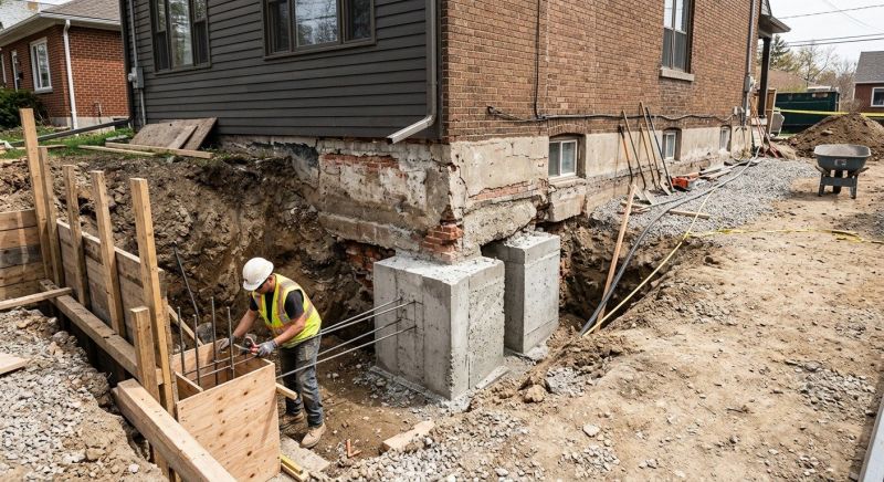 Structural Underpinning in Hampstead, NC