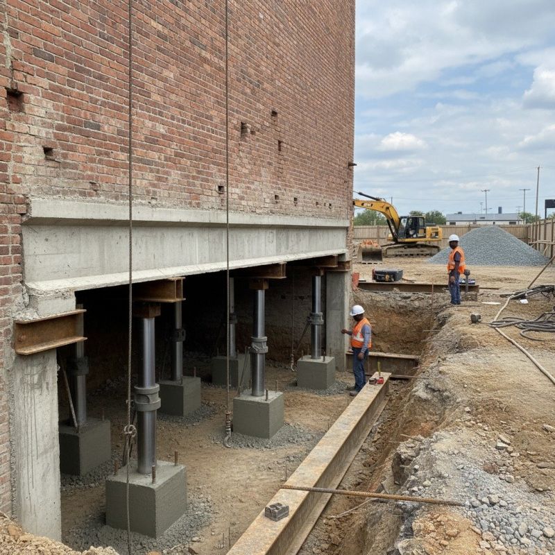 Structural Underpinning in Hampstead, NC