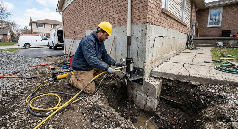 Underpinning Repair in Hampstead, NC