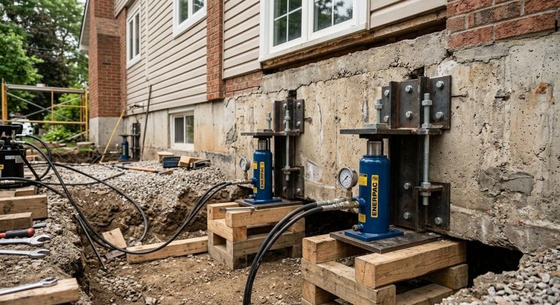 Foundation Jacking in Burgaw, NC